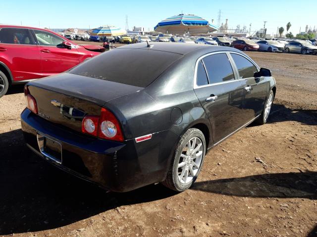 1G1ZE5EB8AF263053 - 2010 CHEVROLET MALIBU LTZ შავი ფოტო 4