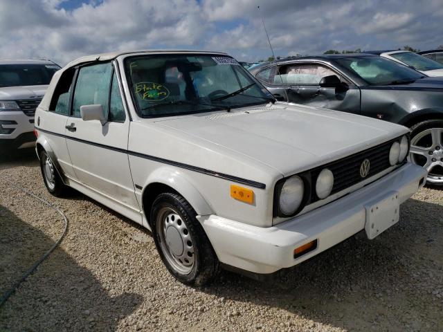 WVWCB5151NK011633 - 1992 VOLKSWAGEN CABRIOLET WHITE photo 1