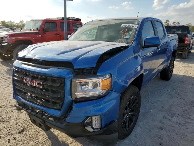 1GTG5CEN2N1172778 - 2022 GMC CANYON ELE BLUE photo 2