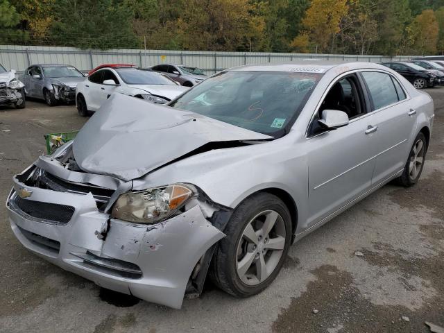 1G1ZC5EU4CF349275 - 2012 CHEVROLET MALIBU 1LT SILVER photo 2