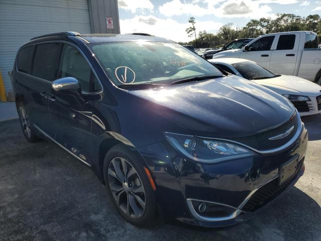 2C4RC1GG1HR812660 - 2017 CHRYSLER PACIFICA L BLUE photo 1