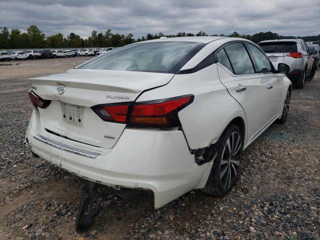 1N4BL4FWXKC135707 - 2019 NISSAN ALTIMA PLA WHITE photo 4