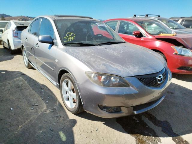 JM1BK32G461444614 - 2006 MAZDA 3 I GRAY photo 1