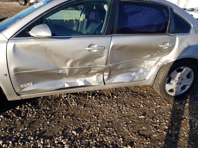 2G1WD58C369260586 - 2006 CHEVROLET IMPALA SUP 银色 照片 9