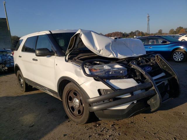 1FM5K8AR1HGA94741 - 2017 FORD EXPLORER P WHITE photo 1