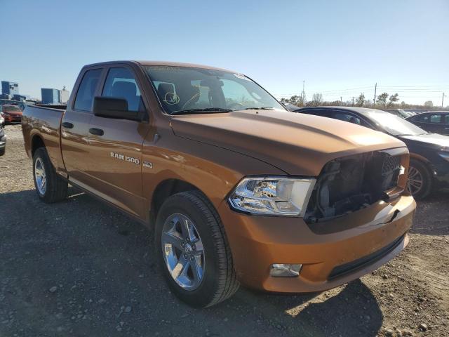 1C6RD7FT0CS303320 - 2012 DODGE RAM 1500 S ORANGE photo 1