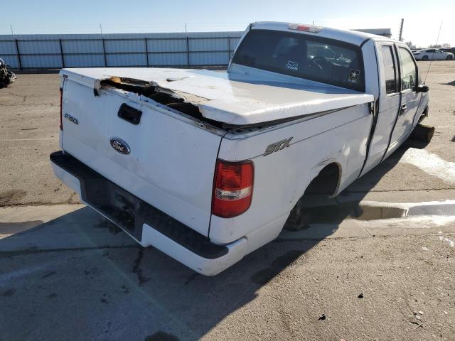 1FTRX12W46FA58547 - 2006 FORD F150 WHITE photo 4