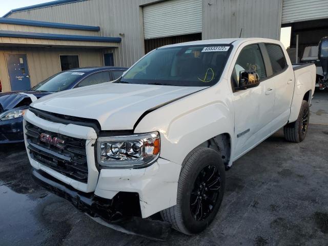 1GTG5CEN2N1156323 - 2022 GMC CANYON ELE WHITE photo 2