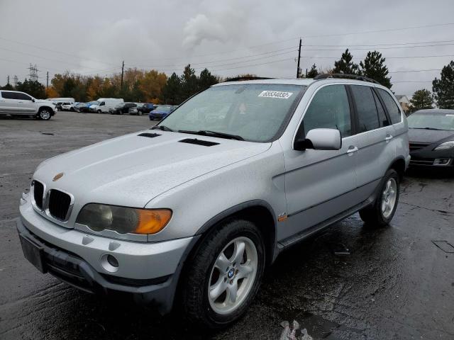 5UXFB33592LH38685 - 2002 BMW X5 4.4I SILVER photo 2