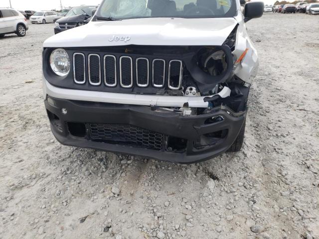 ZACCJBAB7HPG20078 - 2017 JEEP RENEGADE S Gümüş foto 9