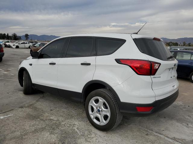 1FMCU0F72KUA20344 - 2019 FORD ESCAPE S WHITE photo 3