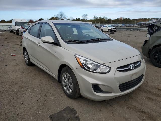 KMHCT4AE0FU927681 - 2015 HYUNDAI ACCENT CREAM photo 1