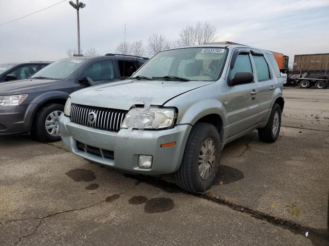 4M2YU56Z65DJ25508 - 2005 MERCURY MARINER BLUE photo 2