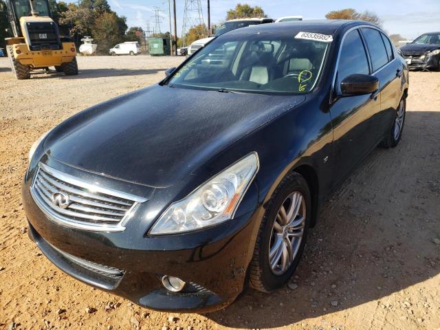 JN1CV6AP9FM501583 - 2015 INFINITI Q40 BLACK photo 2