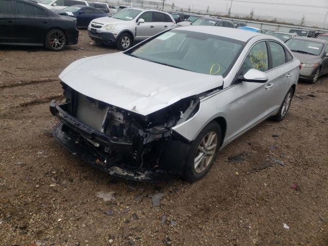 5NPE24AA4FH164622 - 2015 HYUNDAI SONATA ECO SILVER photo 2