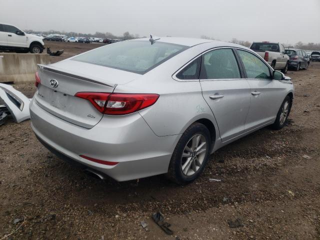 5NPE24AA4FH164622 - 2015 HYUNDAI SONATA ECO SILVER photo 4