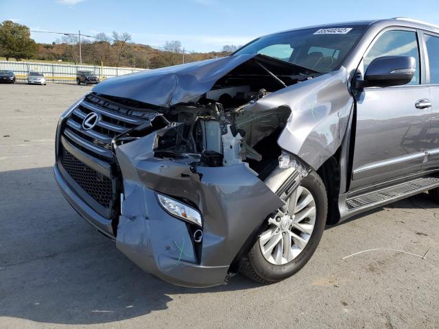 JTJBM7FX4J5187495 - 2018 LEXUS GX 460 GRAY photo 9