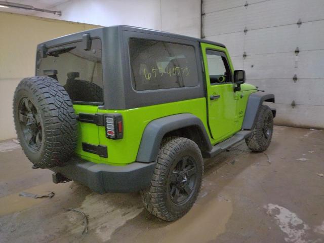 1C4AJWAG3CL253719 - 2012 JEEP WRANGLER S GREEN photo 4