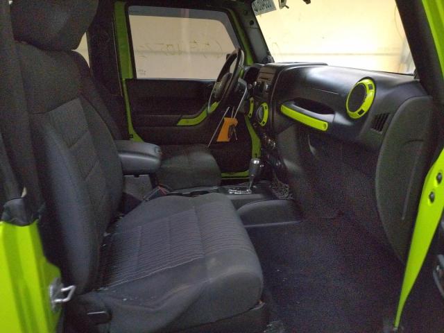 1C4AJWAG3CL253719 - 2012 JEEP WRANGLER S GREEN photo 5