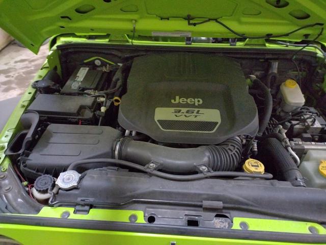1C4AJWAG3CL253719 - 2012 JEEP WRANGLER S GREEN photo 7