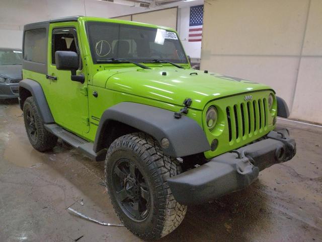 1C4AJWAG3CL253719 - 2012 JEEP WRANGLER S GREEN photo 9