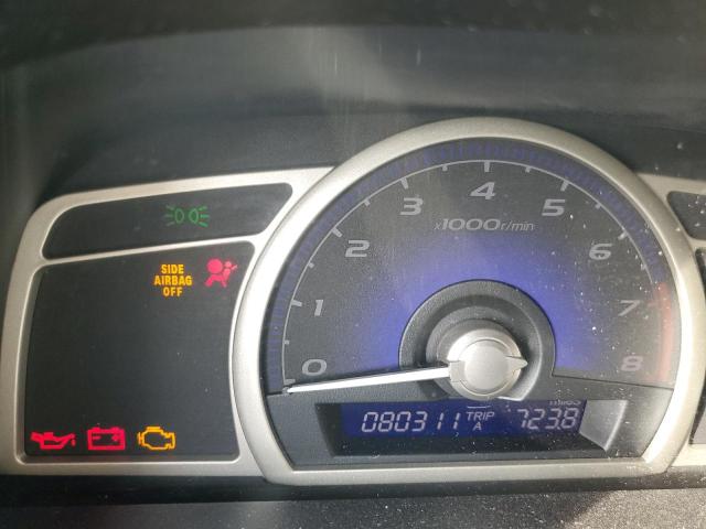 2HGFA16659H359489 - 2009 HONDA CIVIC LX-S Күміс фото 8