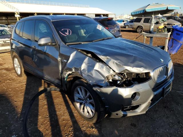 5UXWZ7C58G0R31905 - 2016 BMW X3 SDRIVE2 SILVER photo 1