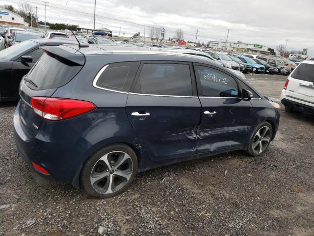 KNAHU8A34E7040303 - 2014 KIA RONDO BLUE photo 3