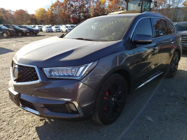 5FRYD4H83HB032137 - 2017 ACURA MDX ADVANC 灰色 照片 2