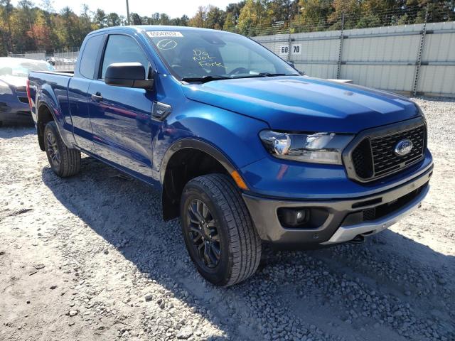 1FTER1FH8KLA69065 - 2019 FORD RANGER XL BLUE photo 1