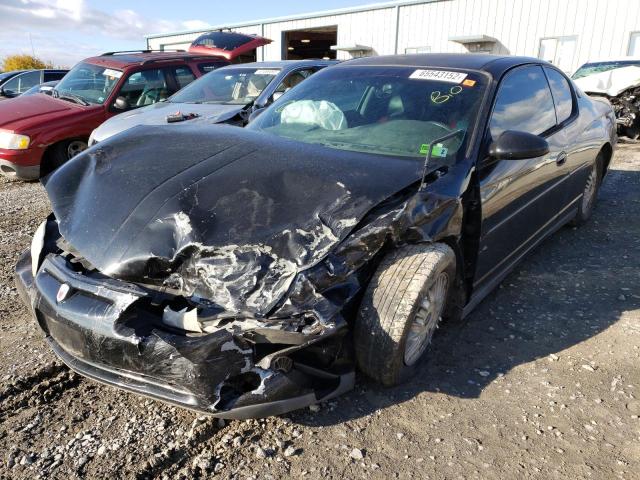 2G1WW12E519282532 - 2001 CHEVROLET MONTE CARL 黑色 照片 2