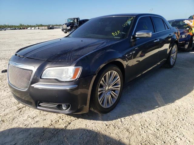 2C3CCADG5DH621726 - 2013 CHRYSLER 300C VARVA GRAY photo 2