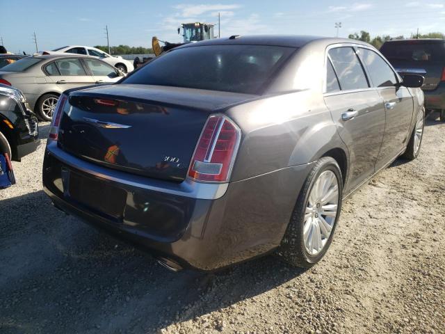 2C3CCADG5DH621726 - 2013 CHRYSLER 300C VARVA GRAY photo 4