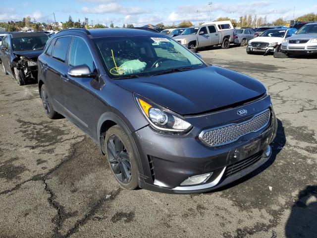 KNDCC3LC2J5136453 - 2018 KIA NIRO EX BLACK photo 1