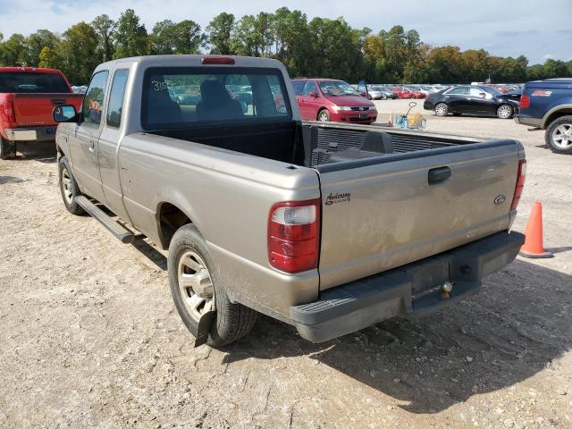 1FTYR14U24PB12369 - 2004 FORD RANGER SUP TAN photo 3