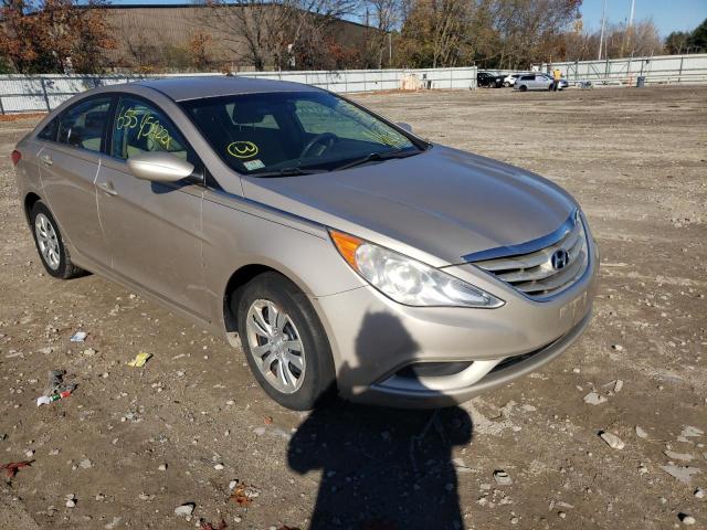 5NPEB4AC0BH218249 - 2011 HYUNDAI SONATA GLS BEIGE photo 1