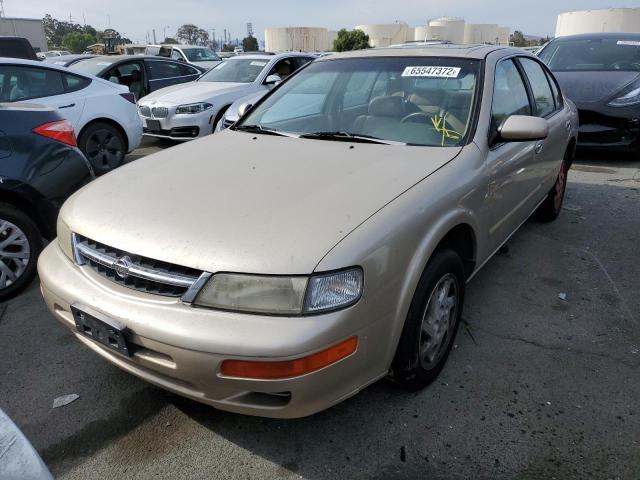 JN1CA21D5VM525839 - 1997 NISSAN MAXIMA GLE GOLD photo 2