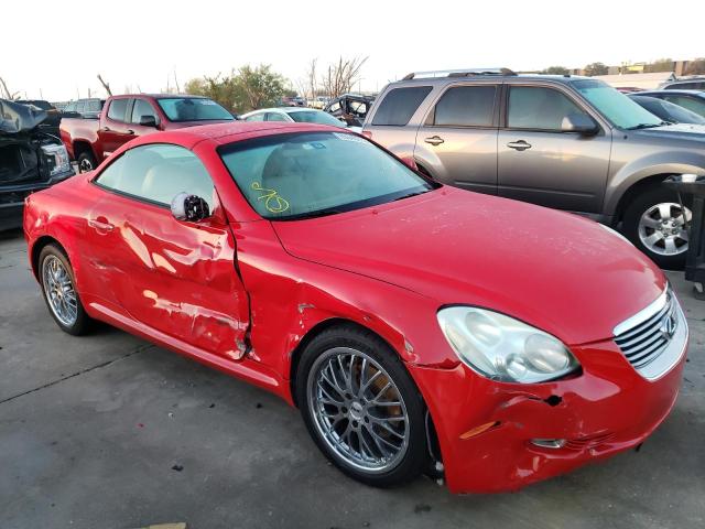 JTHFN48Y830047356 - 2003 LEXUS SC 430 RED photo 4