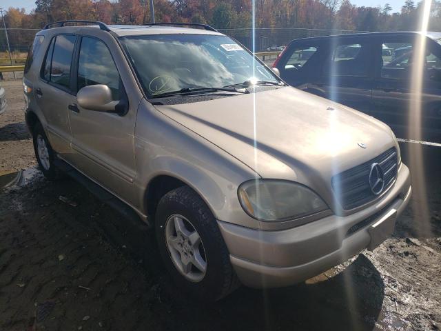 4JGAB54E51A279163 - 2001 MERCEDES-BENZ ML 320 TAN photo 1