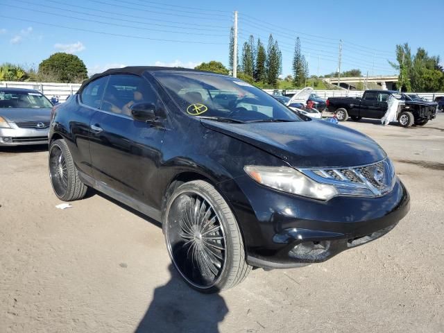 JN8AZ1FY1EW301592 - 2014 NISSAN MURANO CRO BLACK photo 1