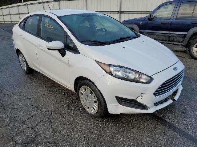 3FADP4AJ9EM240153 - 2014 FORD FIESTA S WHITE photo 1