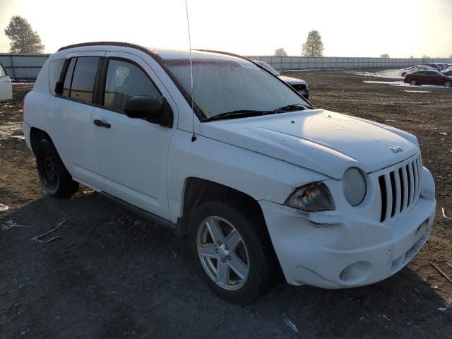 1J8FF47W27D356133 - 2007 JEEP COMPASS WHITE photo 4