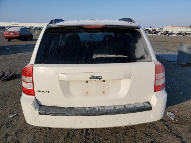 1J8FF47W27D356133 - 2007 JEEP COMPASS WHITE photo 6