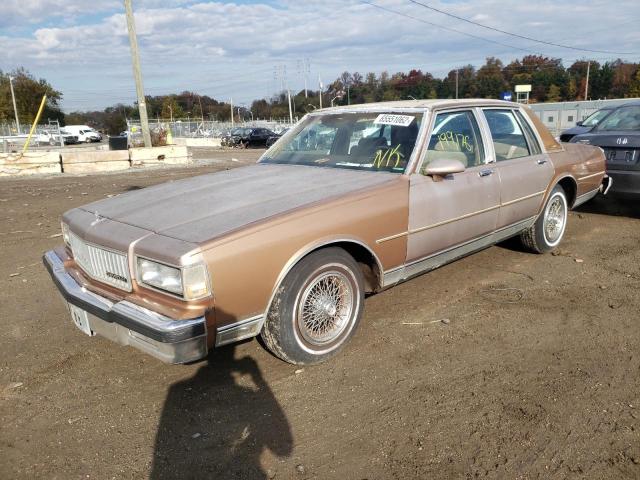 1G1BU51E6KA122985 - 1989 CHEVROLET CAPRICE CL BROWN photo 2