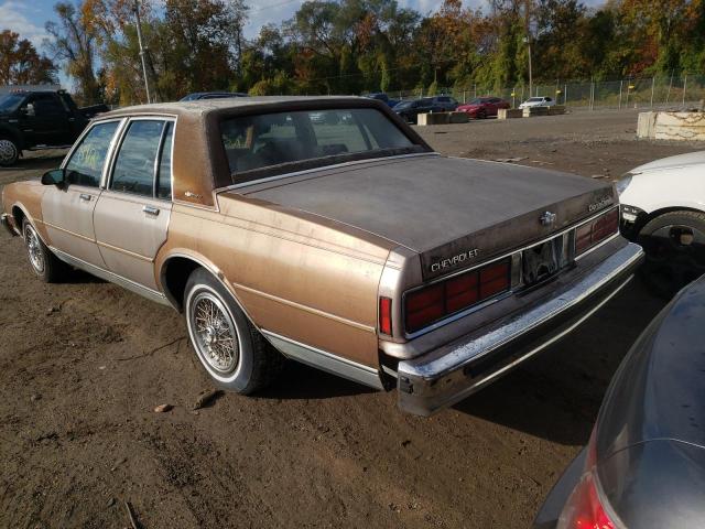 1G1BU51E6KA122985 - 1989 CHEVROLET CAPRICE CL BROWN photo 3