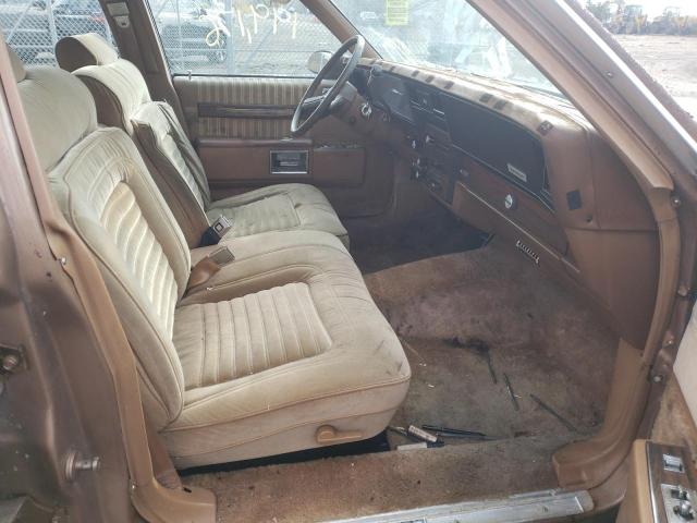 1G1BU51E6KA122985 - 1989 CHEVROLET CAPRICE CL BROWN photo 5