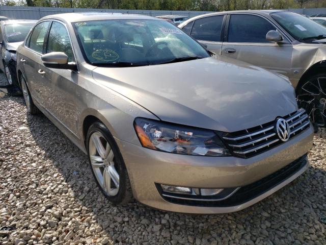 1VWCV7A37FC091336 - 2015 VOLKSWAGEN PASSAT SEL GOLD photo 1