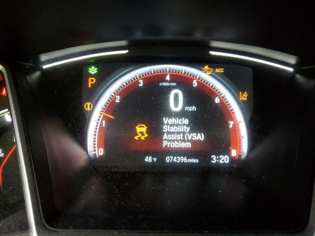 2HGFC2F80KH589500 - 2019 HONDA CIVIC SPOR CHARCOAL photo 8