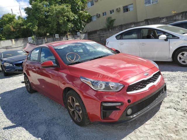 3KPF24AD0LE197213 - 2020 KIA FORTE FE RED photo 4