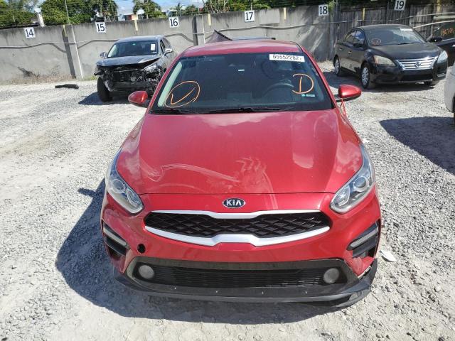 3KPF24AD0LE197213 - 2020 KIA FORTE FE RED photo 5